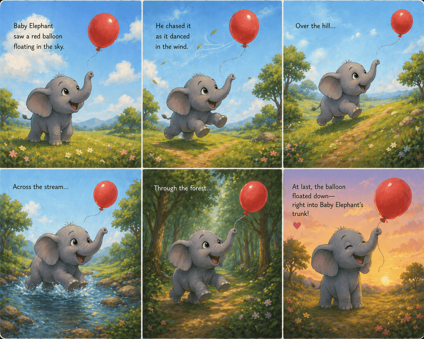 Preview of Elephant, Balloon